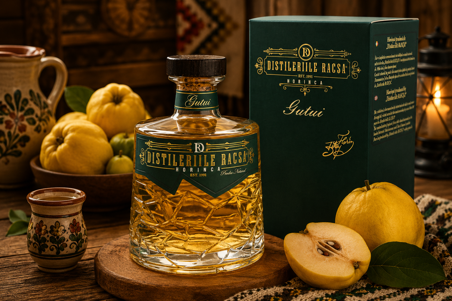 Horincă de Gutui Distileriile Racșa – 0,7 L, 50%
